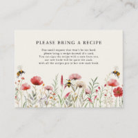 Watercolor Wildflower Meant To Bee Recipe Request