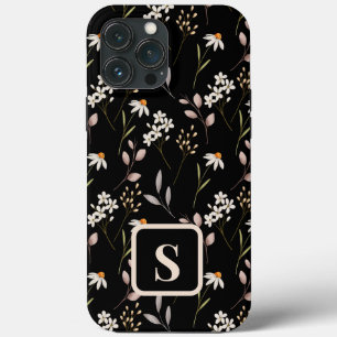  Watercolor WildFlower Pattern  iPhone 13 Pro Max Case
