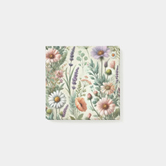 Watercolor Wildflower Perfect for Spring & Summer Post-it Notes