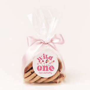 Watercolor Wildflower Thank You Sticker