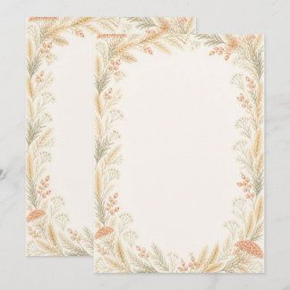 Watercolor Wildflower Wedding Save the Date
