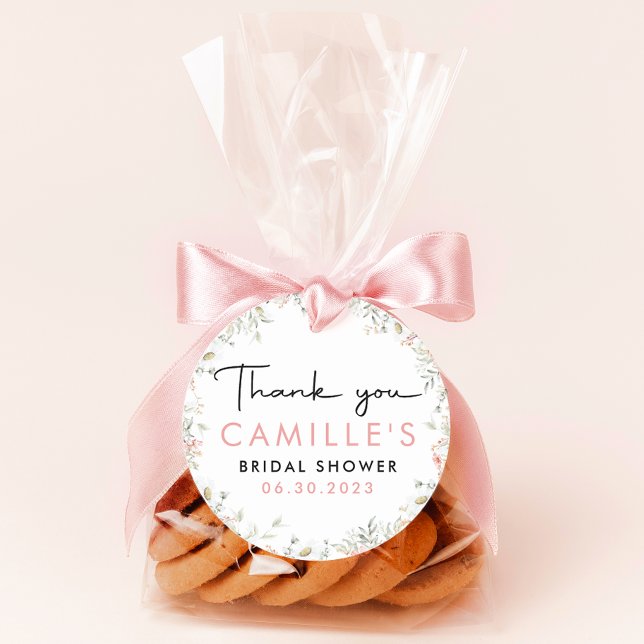 Watercolor Wildflowers - Bridal Favor Sticker (Creator Uploaded)