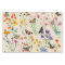 Watercolor Wildflowers & Butterflies Floral Garden