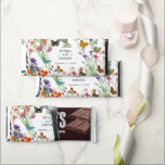 Watercolor Wildflowers Butterflies Floral Wedding Hershey Bar Favors<br><div class="desc">A beautiful watercolor wedding design featuring wildflowers and butterflies. A colorful arrangement of wild flowers and butterflies in a floral garden. An ideal wedding favor design for anyone who loves colorful butterflies,  watercolor florals,  wildflower illustrations and botanical themed art. Matching wedding invitations and other stationery items are also available.</div>