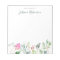 Watercolor Wildflowers Custom Name Floral