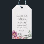 Watercolor Wildflowers Wedding Save The Date Gift Tags<br><div class="desc">Watercolor Wildflowers Wedding Save The Date Gift Tags</div>