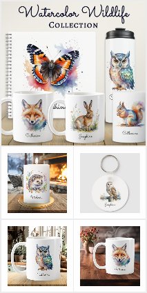 Watercolor Wildlife