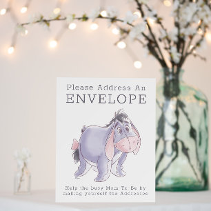 Watercolor Winnie the Pooh Picnic Baby Shower Foam Board