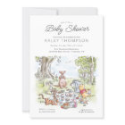 Watercolor Winnie the Pooh Picnic Baby Shower