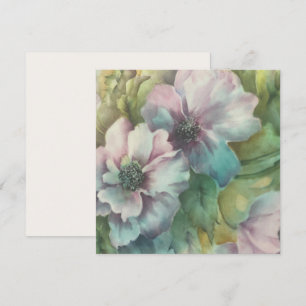 Watercolor Winter Rose Note Cards