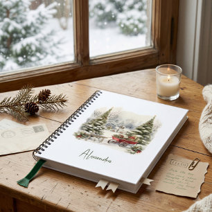 Watercolor Winter Wonder Bullet Journal