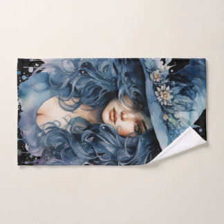 Watercolor Witch [1] Bath Towel Set