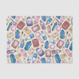 Watercolor Witchy Pattern Tissue Paper