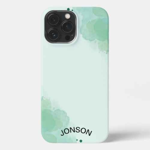Watercolor with your name iPhone 13 Pro Max iPhone 13 Pro Max Case