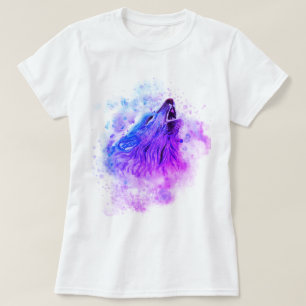 Watercolor Wolf T-Shirt