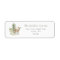 Watercolor Woodland Deer Address Label