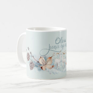 Watercolor Woodland Deer Coffee Mug