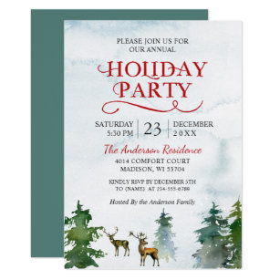 christmas invitations zazzle