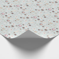 Watercolor Woodland Deer Wrapping Paper