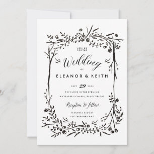Watercolor Woodland Wedding Invitation Update