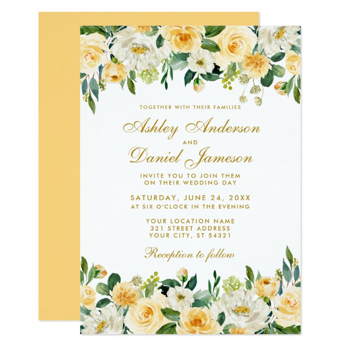 Wedding Invitations Black White Yellow Damask Inspired Lepenn Designs Fabulous Paper Blog