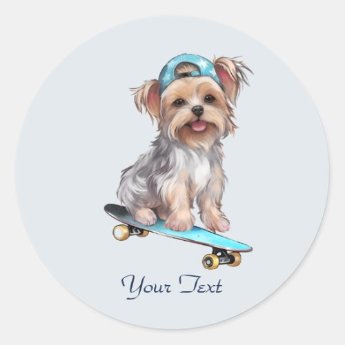 Watercolor Yorkshire Terrier Sticker