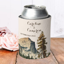 Watercolor Yosemite National Park Wedding Ca US