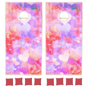 Watercolor Zazzle_Growshop. Cornhole Set