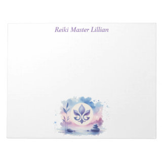 Watercolor Zen Notepad