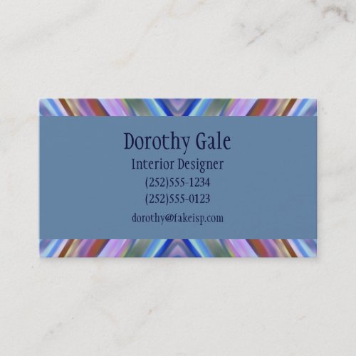 Watercolored - Brightly Colored Abstract Business Cards