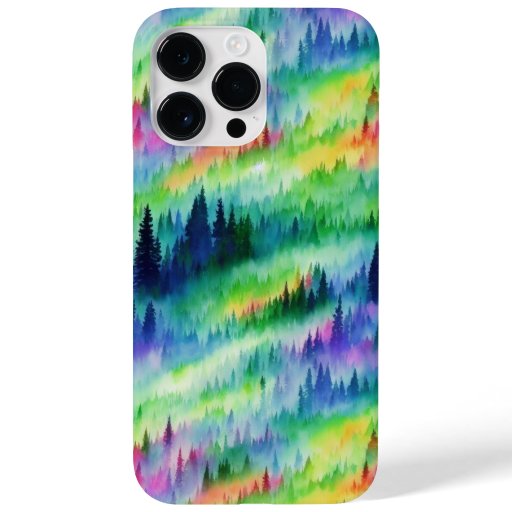 Watercolorful forest XXX - phone case