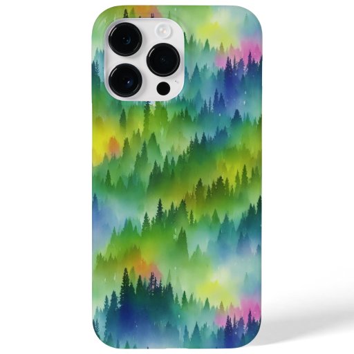 Watercolorful forest XXXI - phone case