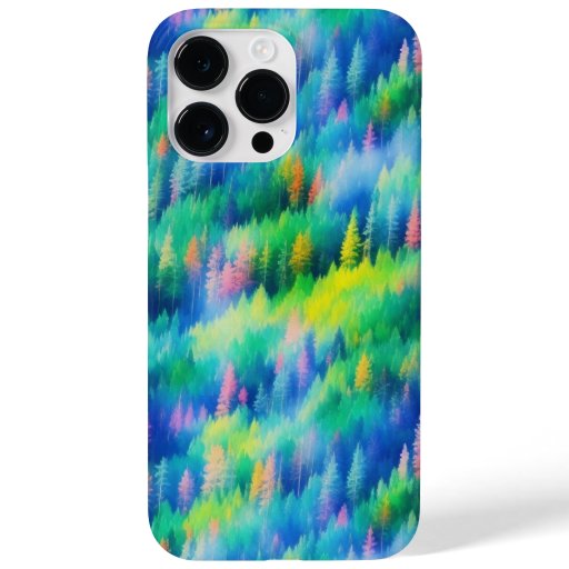 Watercolorful forest XXXII - phone case