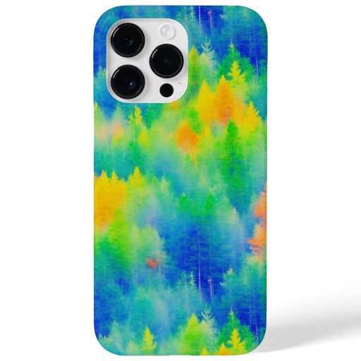 Watercolorful forest XXXIV - phone case