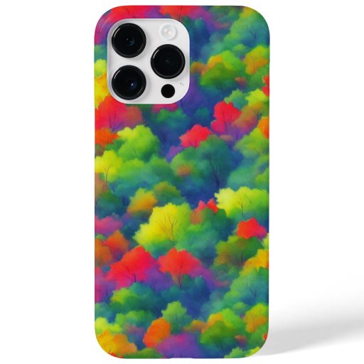 Watercolorful forest XXXV - phone case