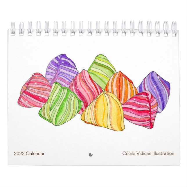 Watercolors 2022 Calendar (Cover)