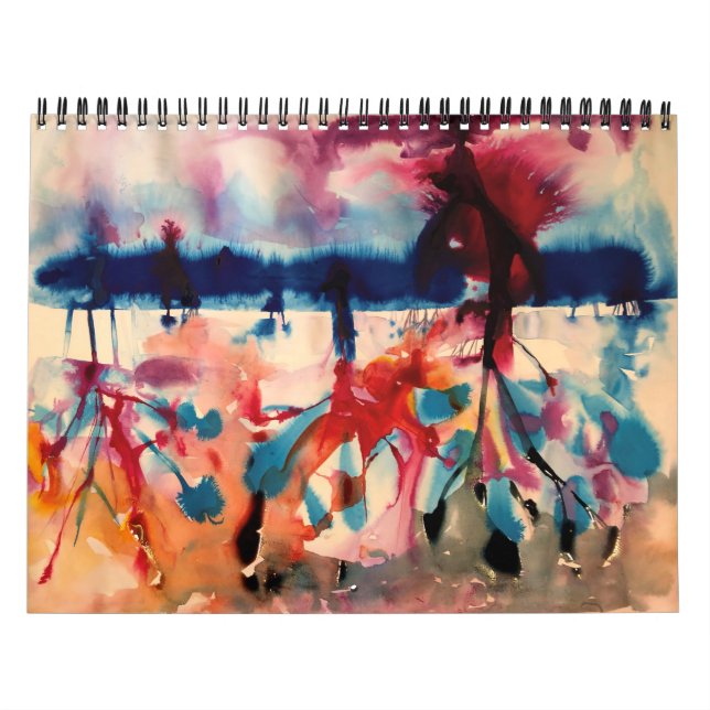 watercolors, calendar (Cover)