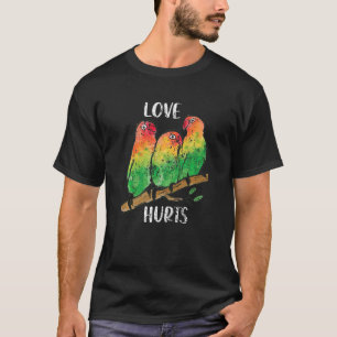 Watercolors Colorful Parrots Parrot Lover Cockatoo T-Shirt