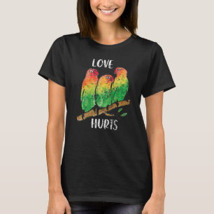 Watercolors Colorful Parrots Parrot Lover Cockatoo T-Shirt