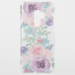 Watercolors Flowers Bouquet Composition Uncommon Samsung Galaxy S9 Plus Case<br><div class="desc">Modern pastel watercolors flowers bouquet composition with changeable white background.</div>
