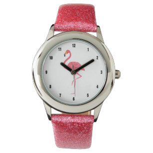 flamingo wrist watch