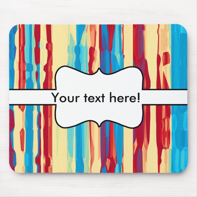 Watercolors texture mouse pad (Front)