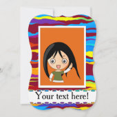 Watercolors waves abstract design (Front)