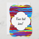 Watercolors waves abstract design (Back)