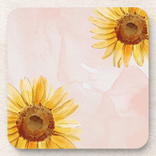 Watercolour Beverage Coaster (Front)