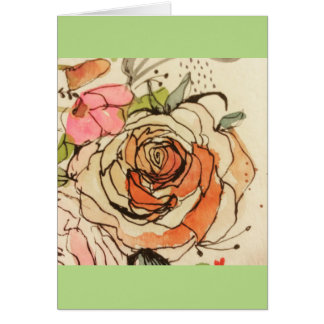 Watercolour bloom 3 cards