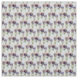 Watercolour Calla Lilies in Gradient Colors Fabric