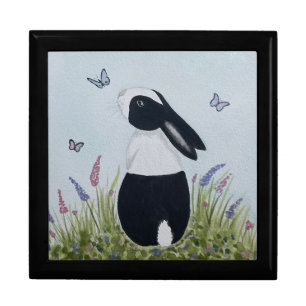 Watercolour Dutch Bunny Rabbit Gift Box