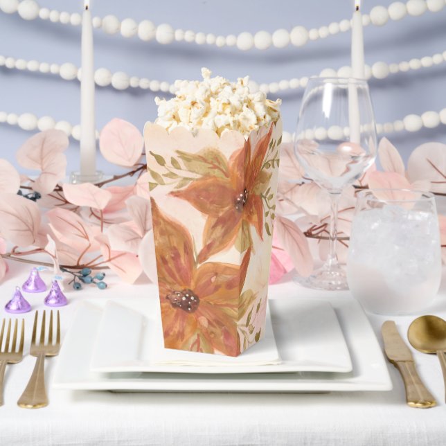 Watercolour Floral Designer Favor Boxes (Wedding)