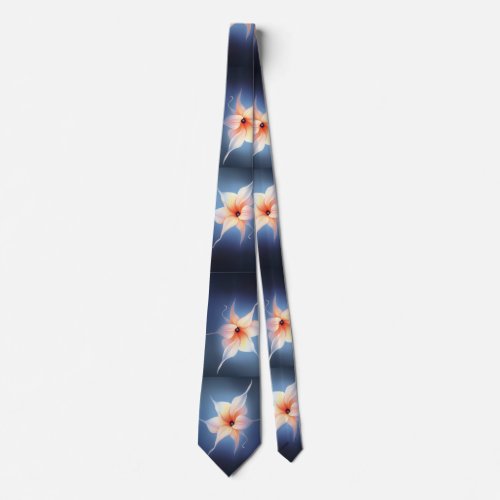 Watercolour Flower Neck Tie